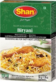 Malay kyckling Biryani kryddmix Shan PROMO 6x120g